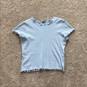 brandy melville blue wynn top